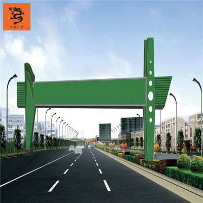 highway outdoor advertising gantry billboard