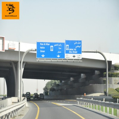 Freestanding customized outdoor traffic road sign